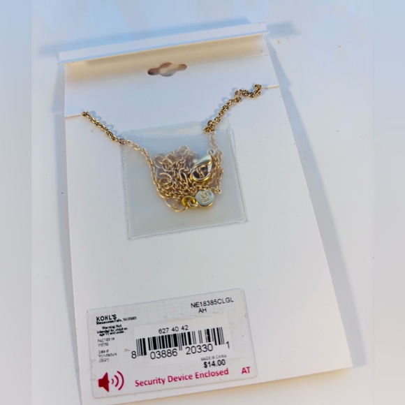 Kohl's LC Lauren Conrad Gold-Tone Heart Necklace - Picture 3 of 3